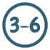 3 à 6 ans