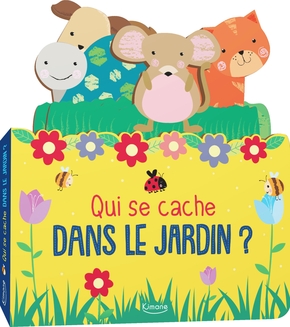 Livre à tirettes – Qui se cache dans le jardin ?