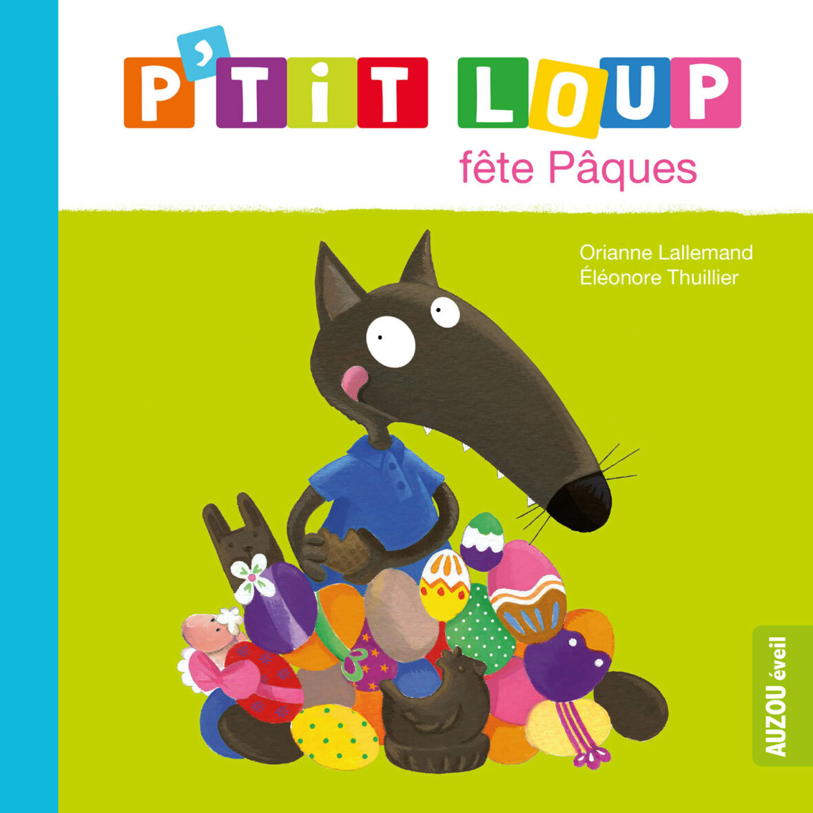 P’tit loup fête Pâques