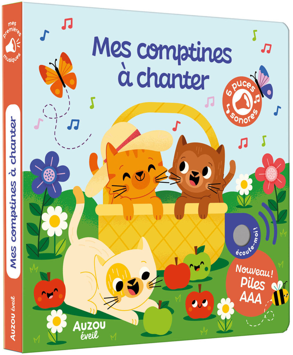 Mes comptines à chanter – Livre sonore