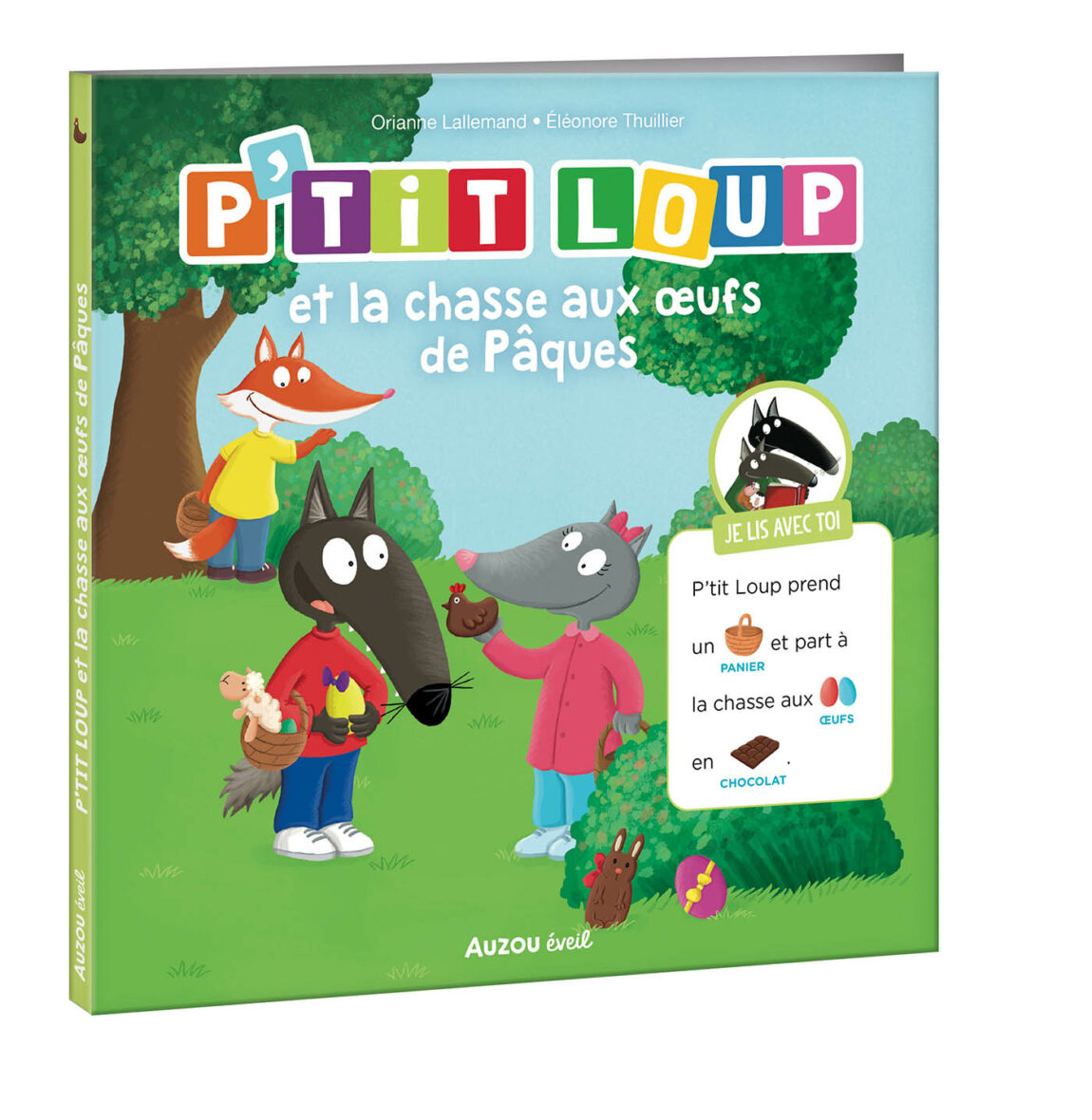P’tit loup et la chasse aux oeufs de Pâques