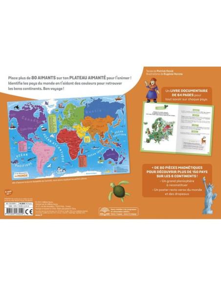 A la découverte du Monde – Livre et plateau magnétique1
