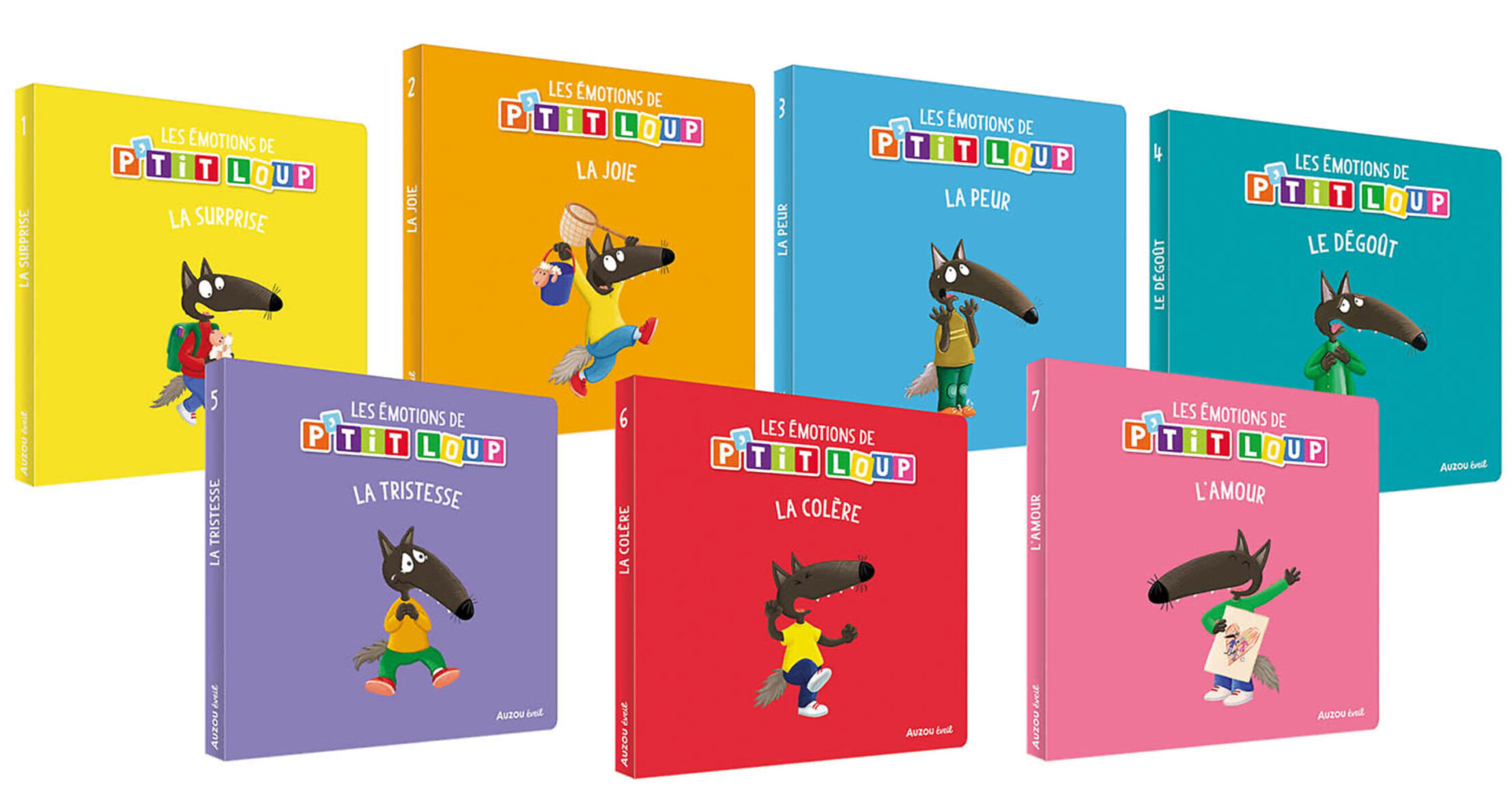 Bibliothèque P’tit Loup – Mes 7 livres des émotions1