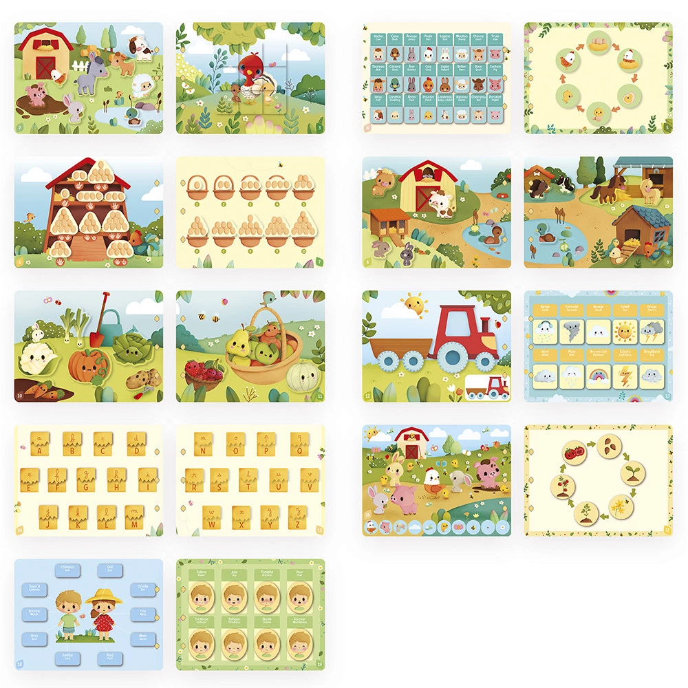 Busy-book Ferme 4