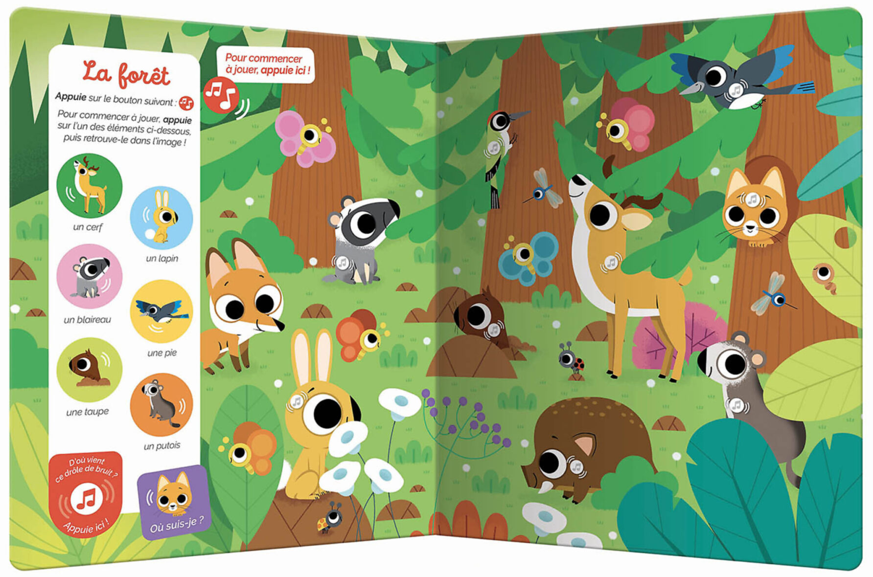 Cherche et Trouve Sonore des Tout-Petits – Les animaux1