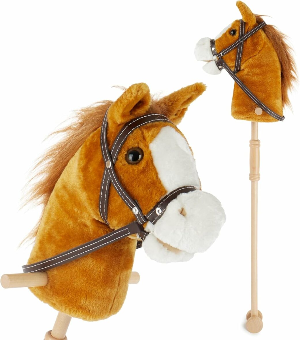 Cheval bâton à roulette Brownie