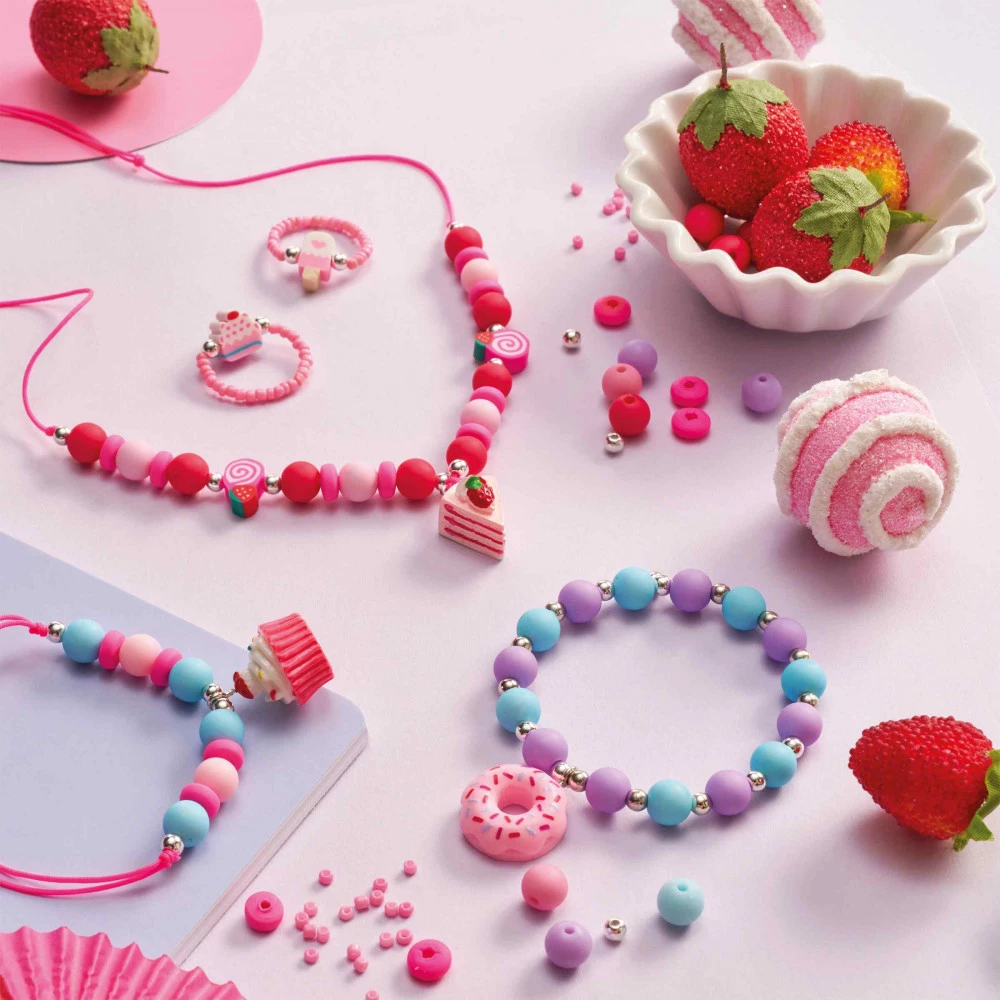 Coffret de 5 bijoux à créer – Gourmandises4