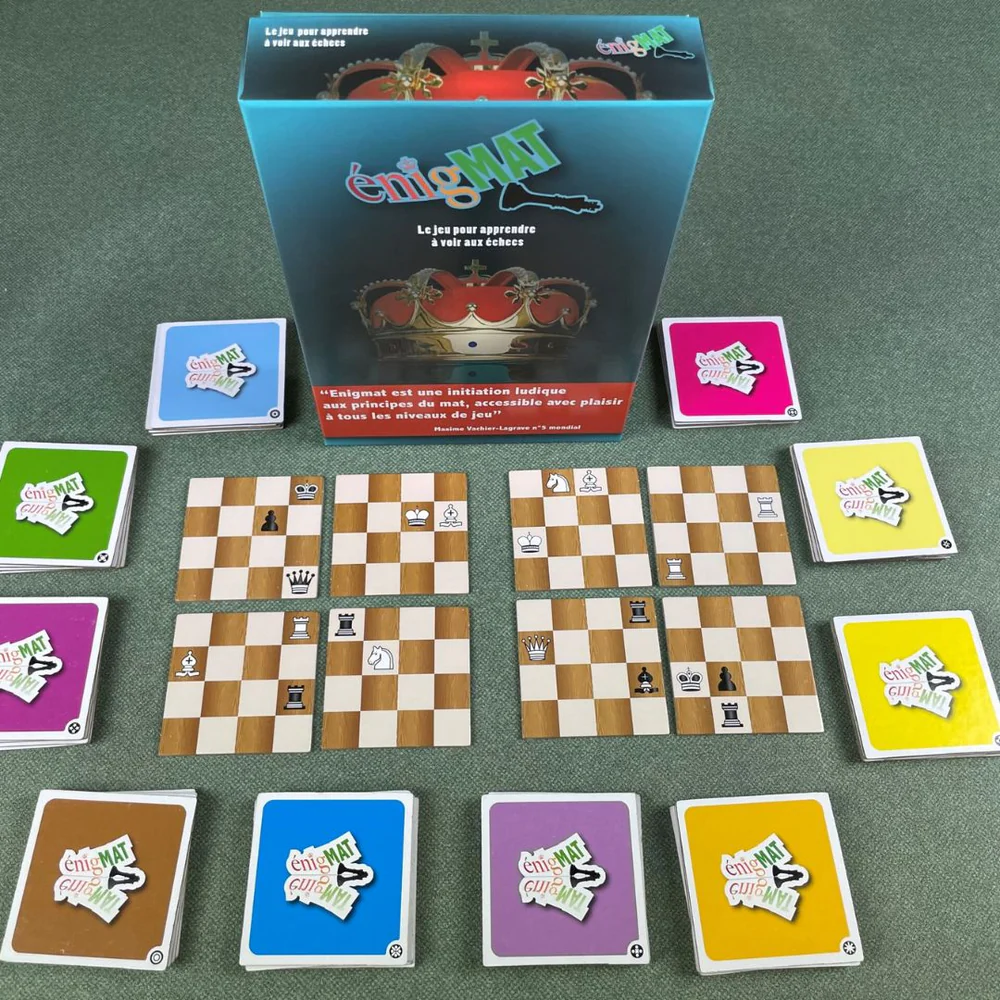 énigMAT – Le jeu pour apprendre à voir aux échecs