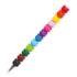 Legami - 12 crayons de couleur empilables - Teddy Bear