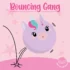 Legami - Balle rebondissante peluche Licorne - Bouncing Gang