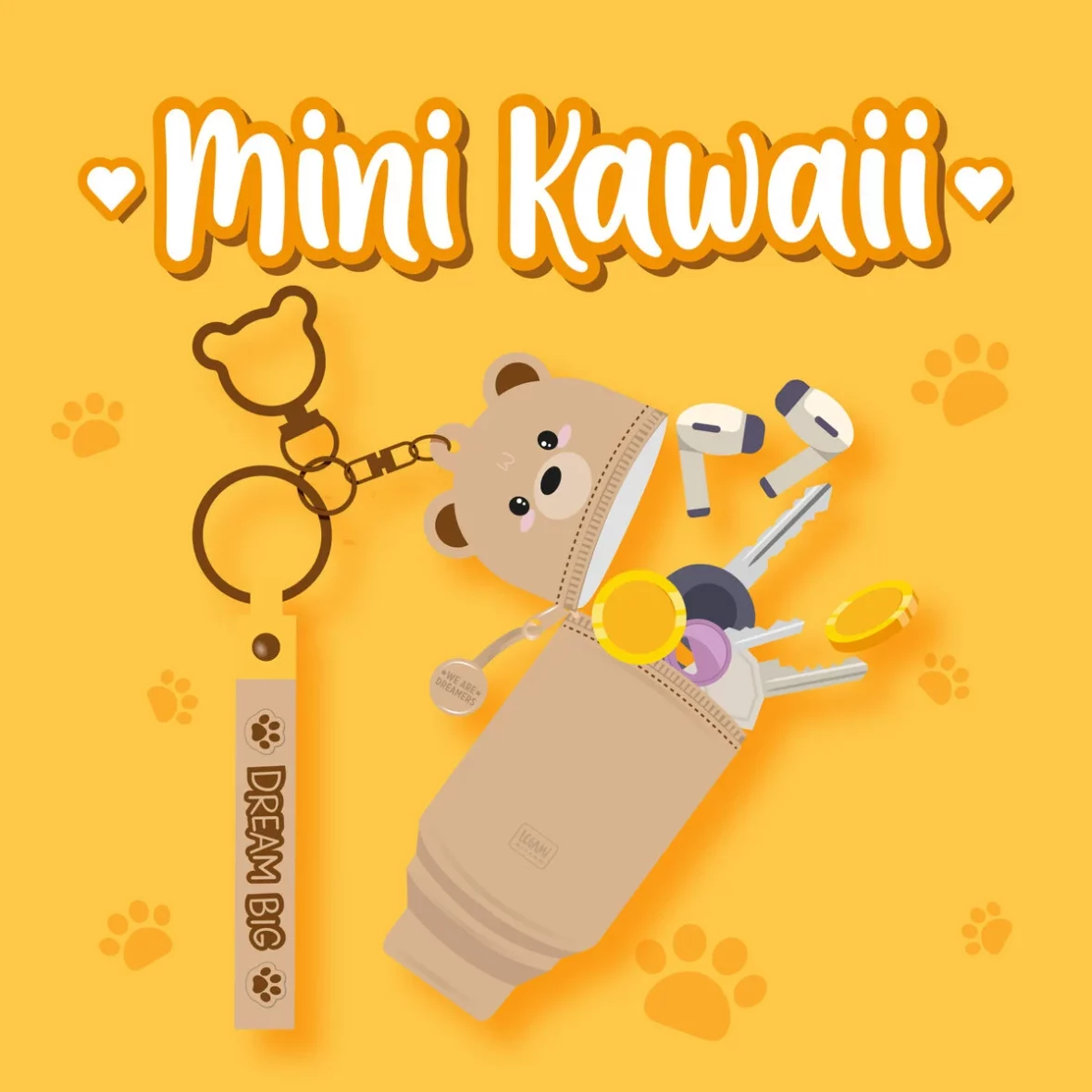 Legami – Porte-clés Ours – Mini Kawaii1