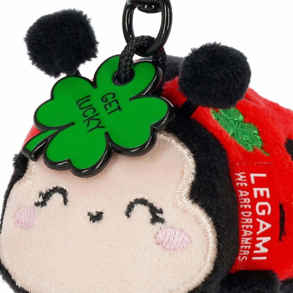Legami – Porte-clés en peluche Ladybug – Super Soft!1