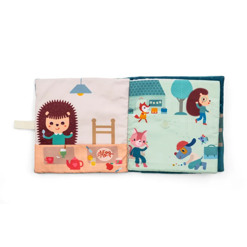 Livre en tissu Les émotions de Léon3