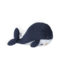 Peluche bouillotte chaud ou froid - Baleine bleue