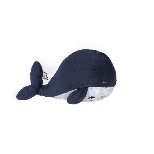 Peluche bouillotte chaud ou froid – Baleine bleue
