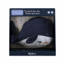 Peluche bouillotte chaud ou froid - Baleine bleue