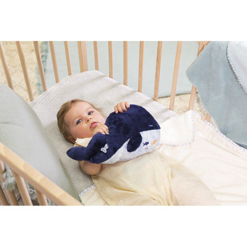 Peluche bouillotte chaud ou froid – Baleine bleue3