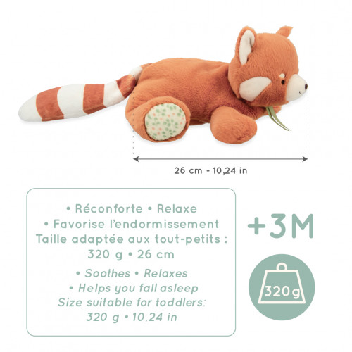 Peluche lestée Panda roux3