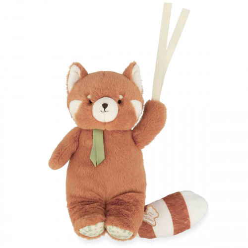 Peluche musical panda roux