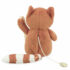 Peluche musical panda roux