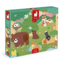 Puzzle Tactile 'La Forêt' - 20 pièces