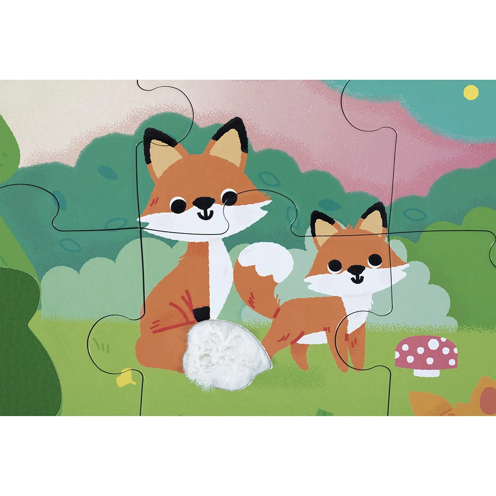Puzzle Tactile ‘La Forêt’ – 20 pièces2