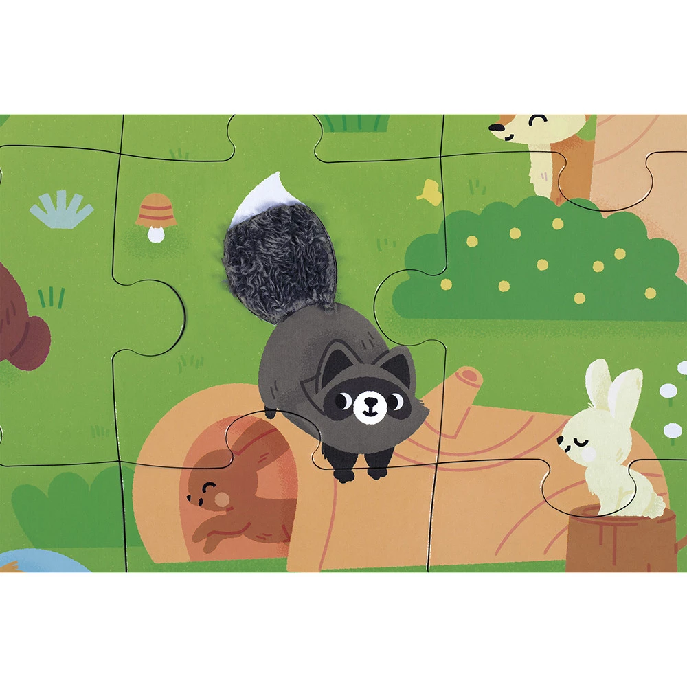 Puzzle Tactile ‘La Forêt’ – 20 pièces4