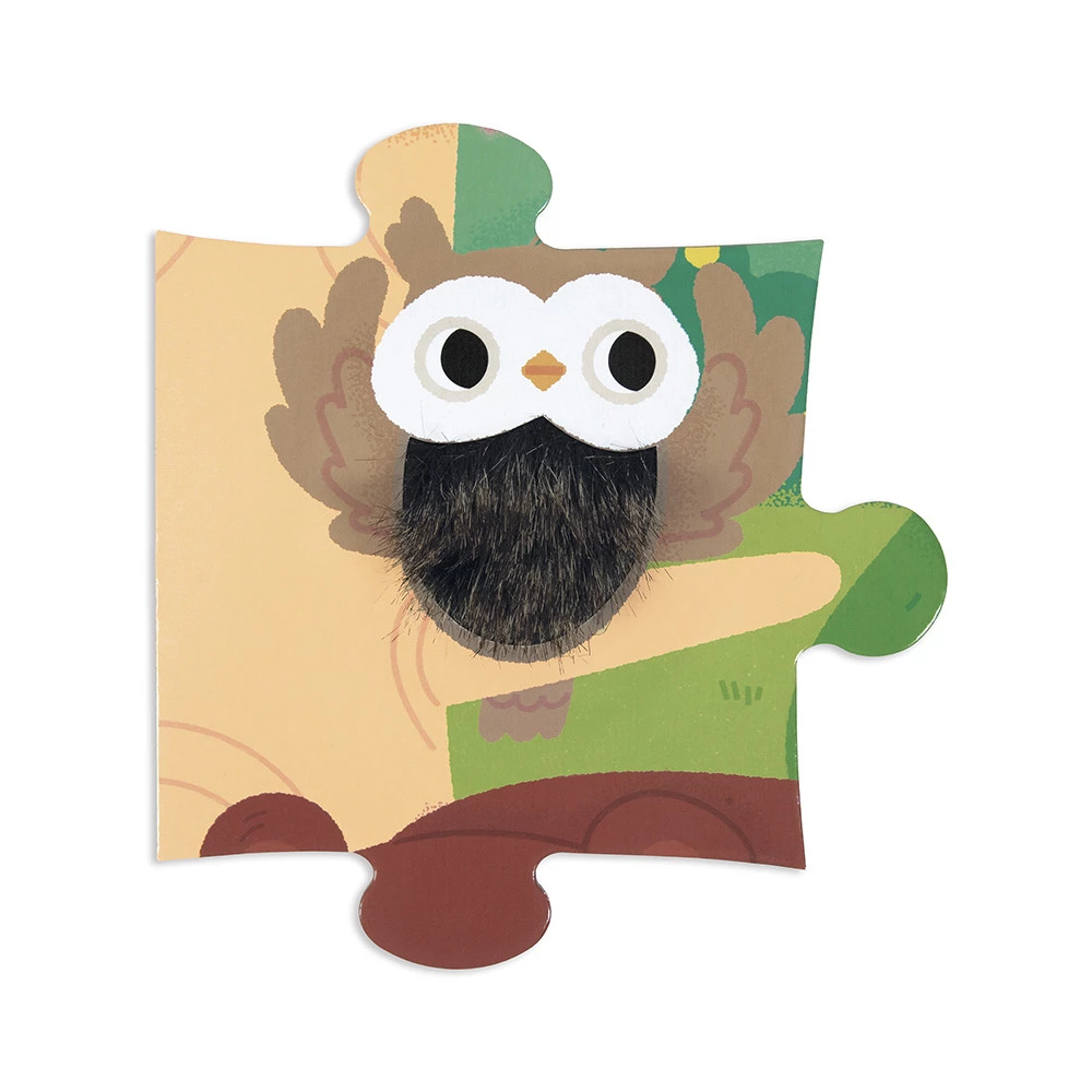 Puzzle Tactile ‘La Forêt’ – 20 pièces5