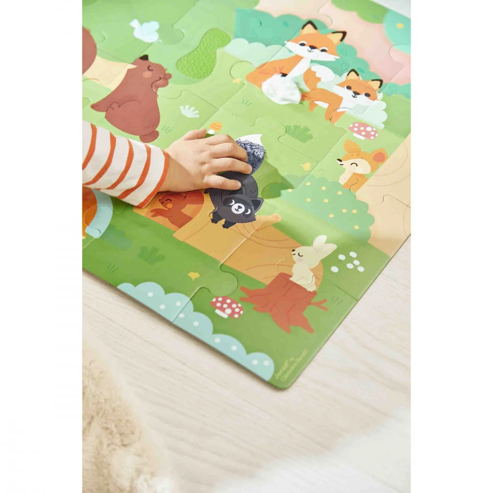 Puzzle Tactile ‘La Forêt’ – 20 pièces6