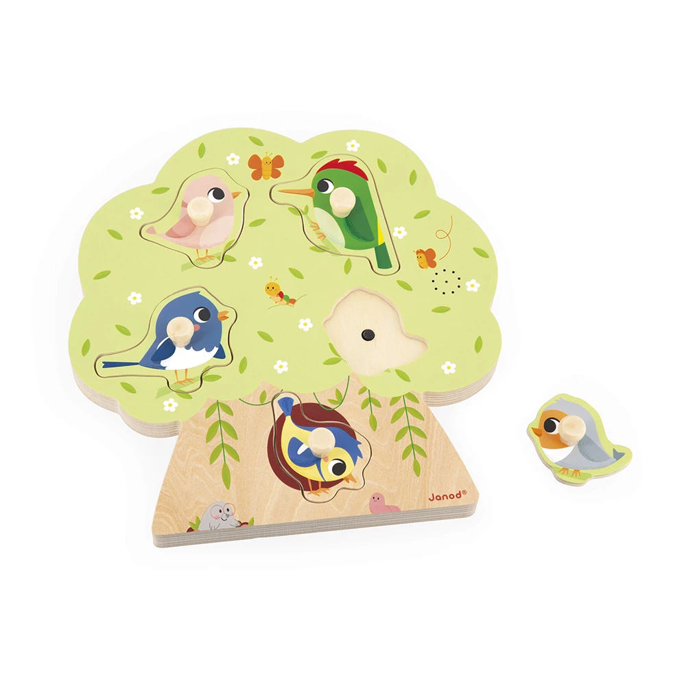 Puzzle sonore Oiseau