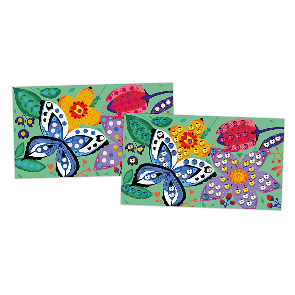 Sequins à coller – Jardin merveilleux1