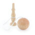 Bilboquet en bois naturel