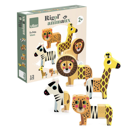 Jeu d’éveil magnétique Rigol’Animaux Savane