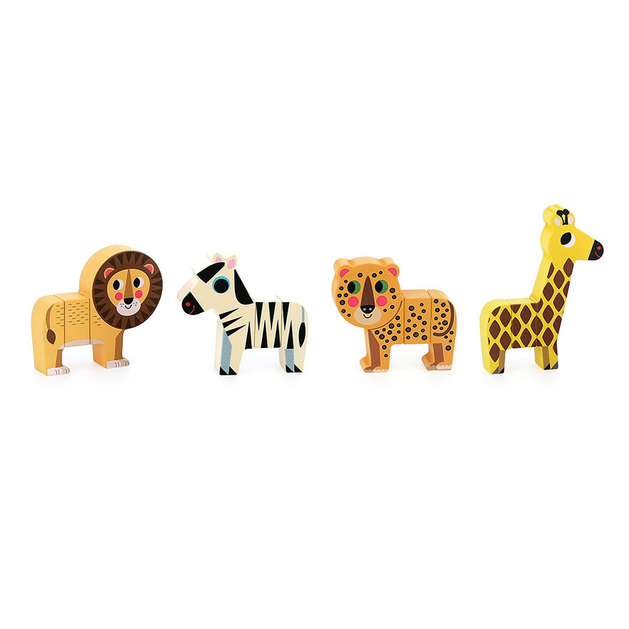 Jeu d’éveil magnétique Rigol’Animaux Savane2