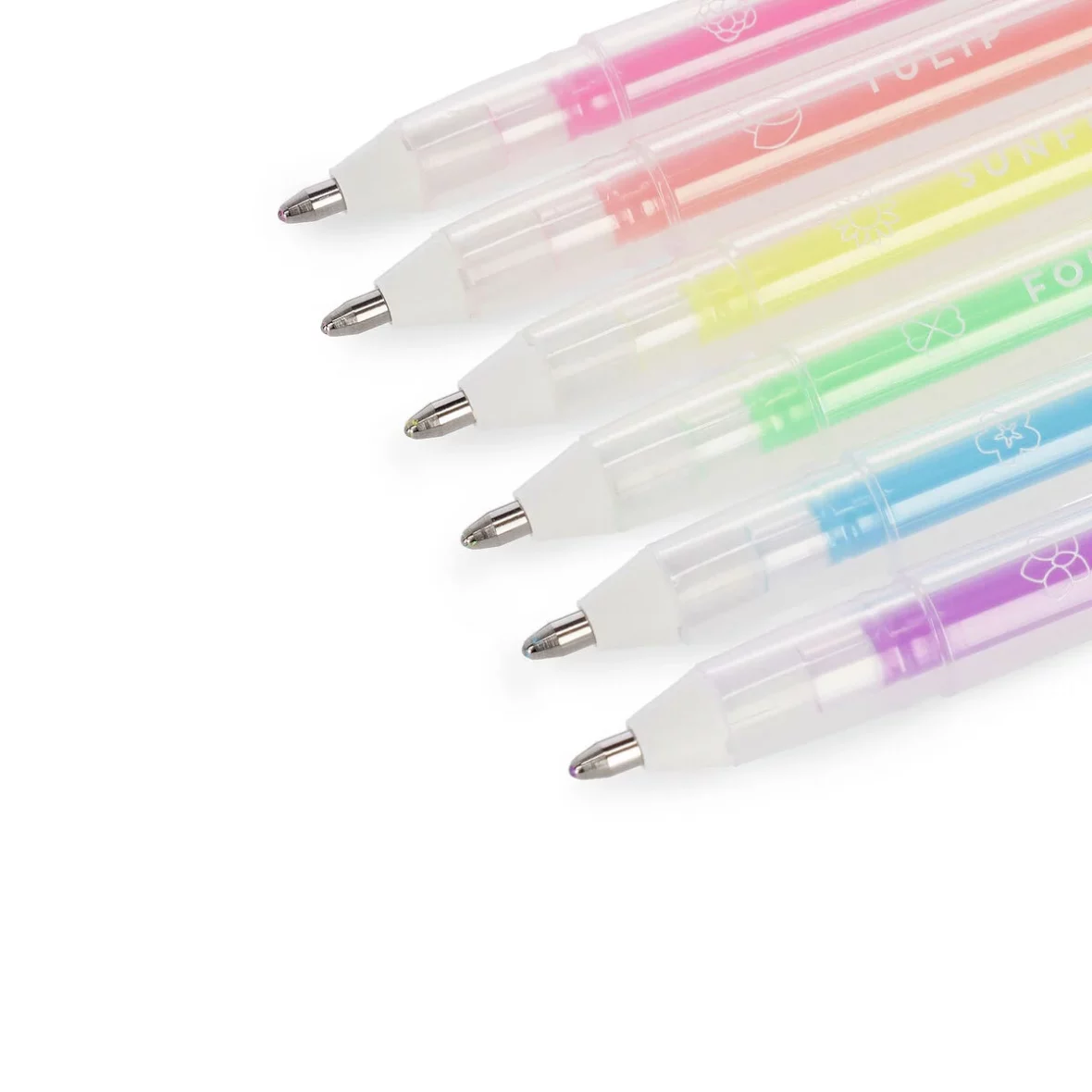 Legami – 6 mini stylos à encre gel – Pastel3