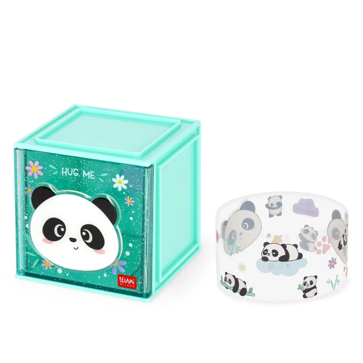 Legami – Cutie Cube Organisateur modulable de bureau – Panda1