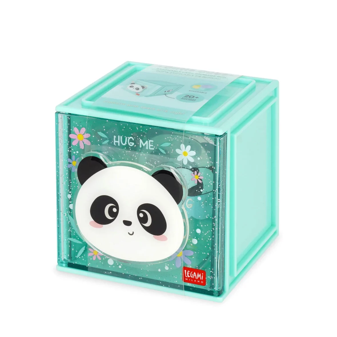 Legami – Cutie Cube Organisateur modulable de bureau – Panda