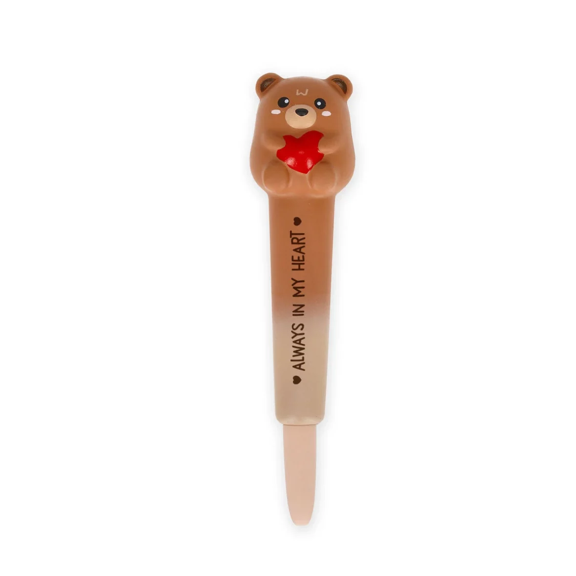 Legami – Stylo à encre gel Antistress Squeezies Teddy Bear