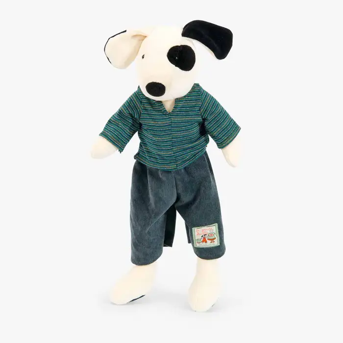 Peluche Julius le chien 50 cm – La grande famille 1