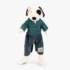 Peluche Julius le chien 50 cm - La grande famille