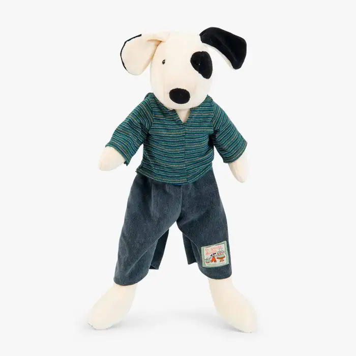 Peluche Julius le chien 50 cm – La grande famille