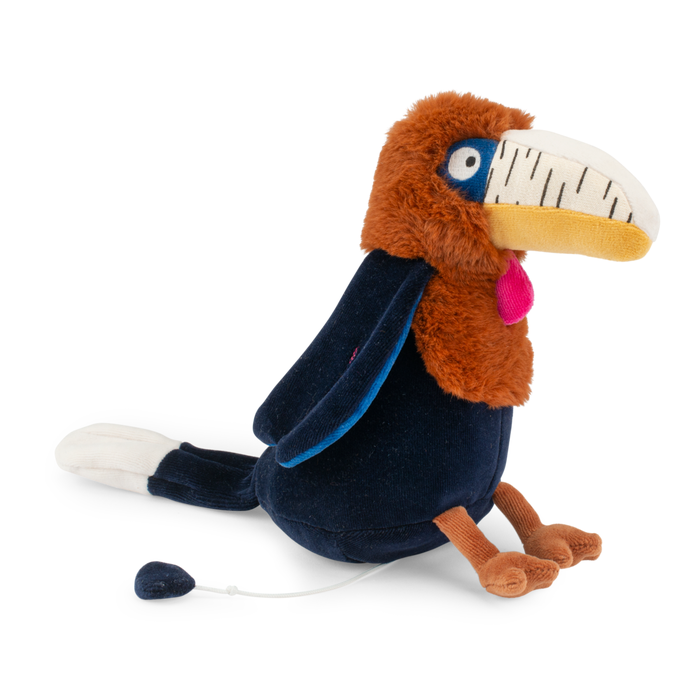 Peluche musicale Calao Litchi – La forêt Mawa