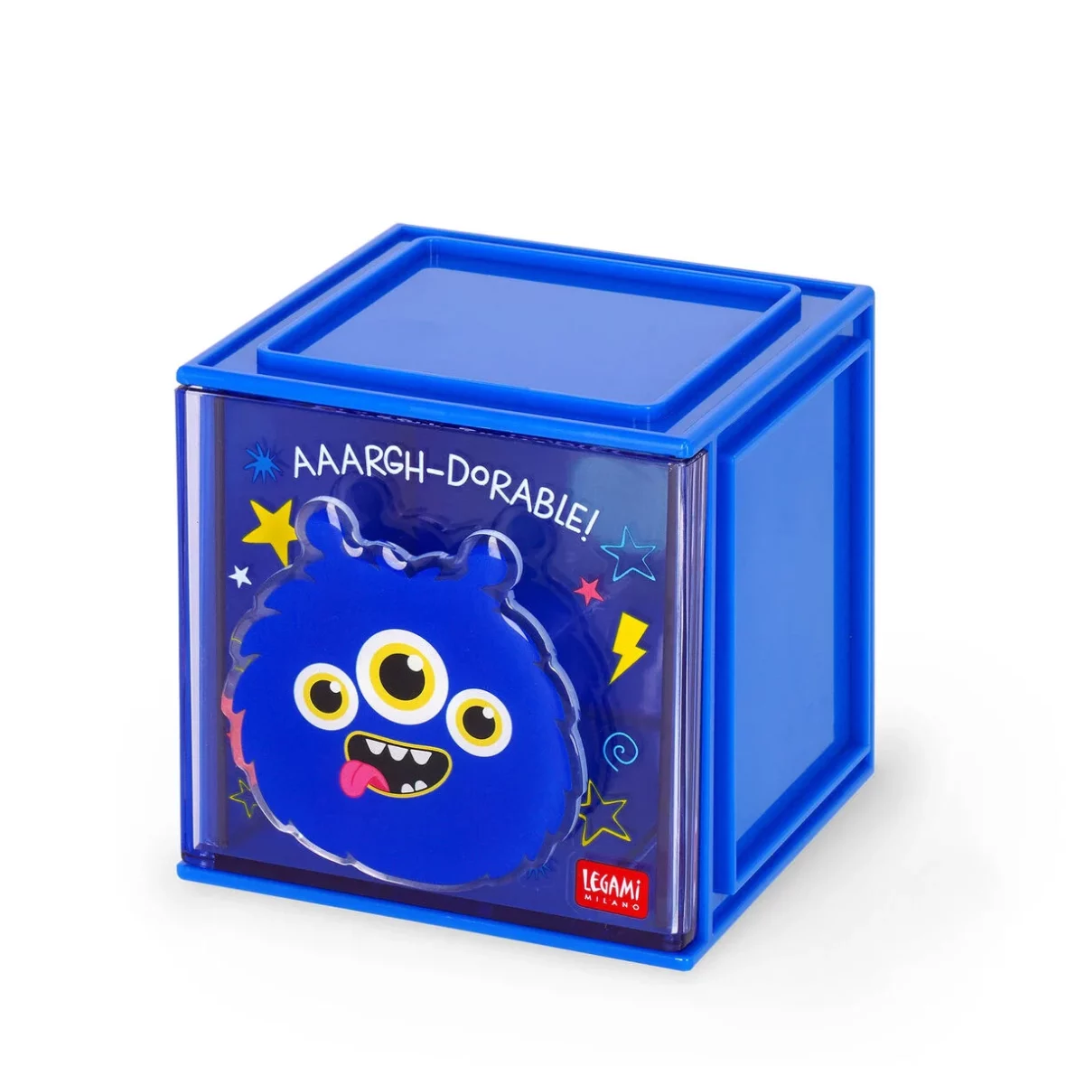 Legami – Cutie Cube Organisateur modulable de bureau – Monster