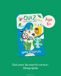 Yoto – Quiz pour les esprits curieux : Géographie