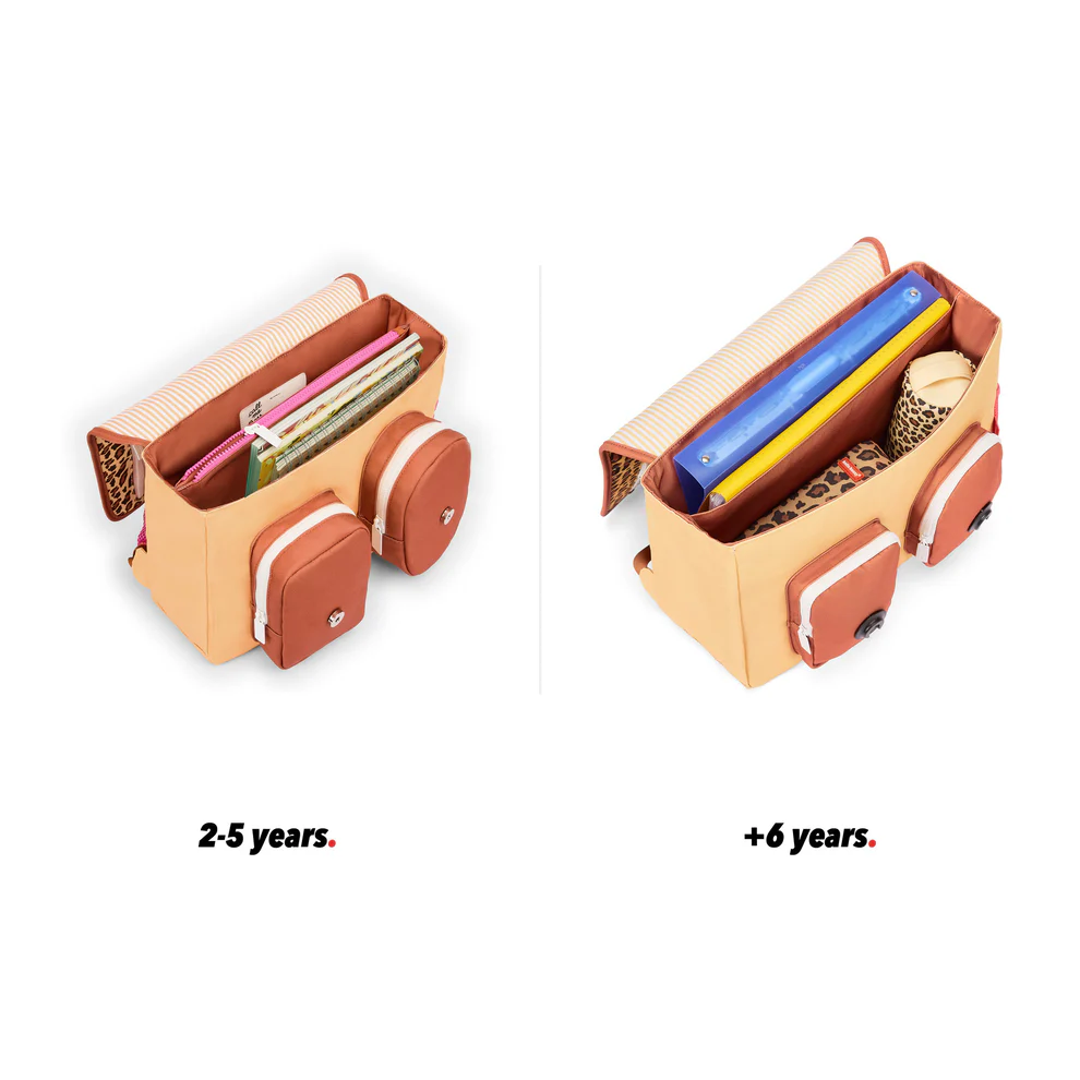 Cartable Léopard – Maternelle et CP3