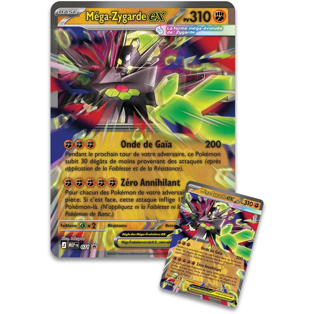 Pokémon – Coffret Premium Mega Zygarde ex2