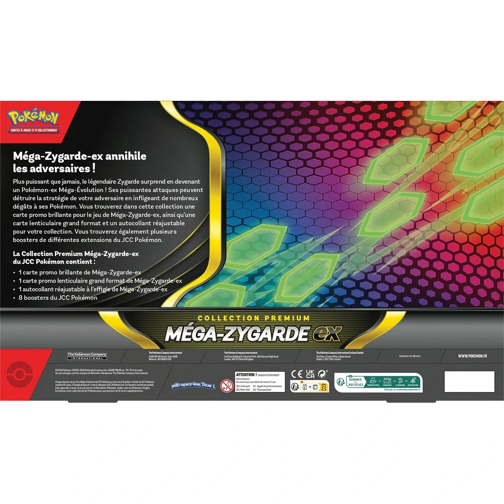 Pokémon – Coffret Premium Mega Zygarde ex3