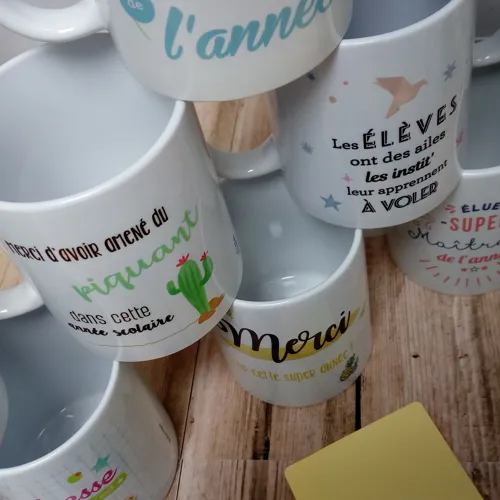 Mug cadeau fin d’année scolaire 3