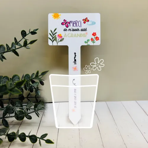 Pic décoratif + billes à planter – Maîtresse1